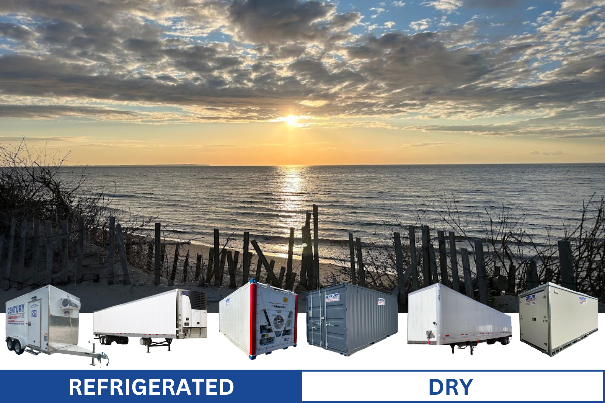 Dry and Refrigerated storage containers and trailers in New York